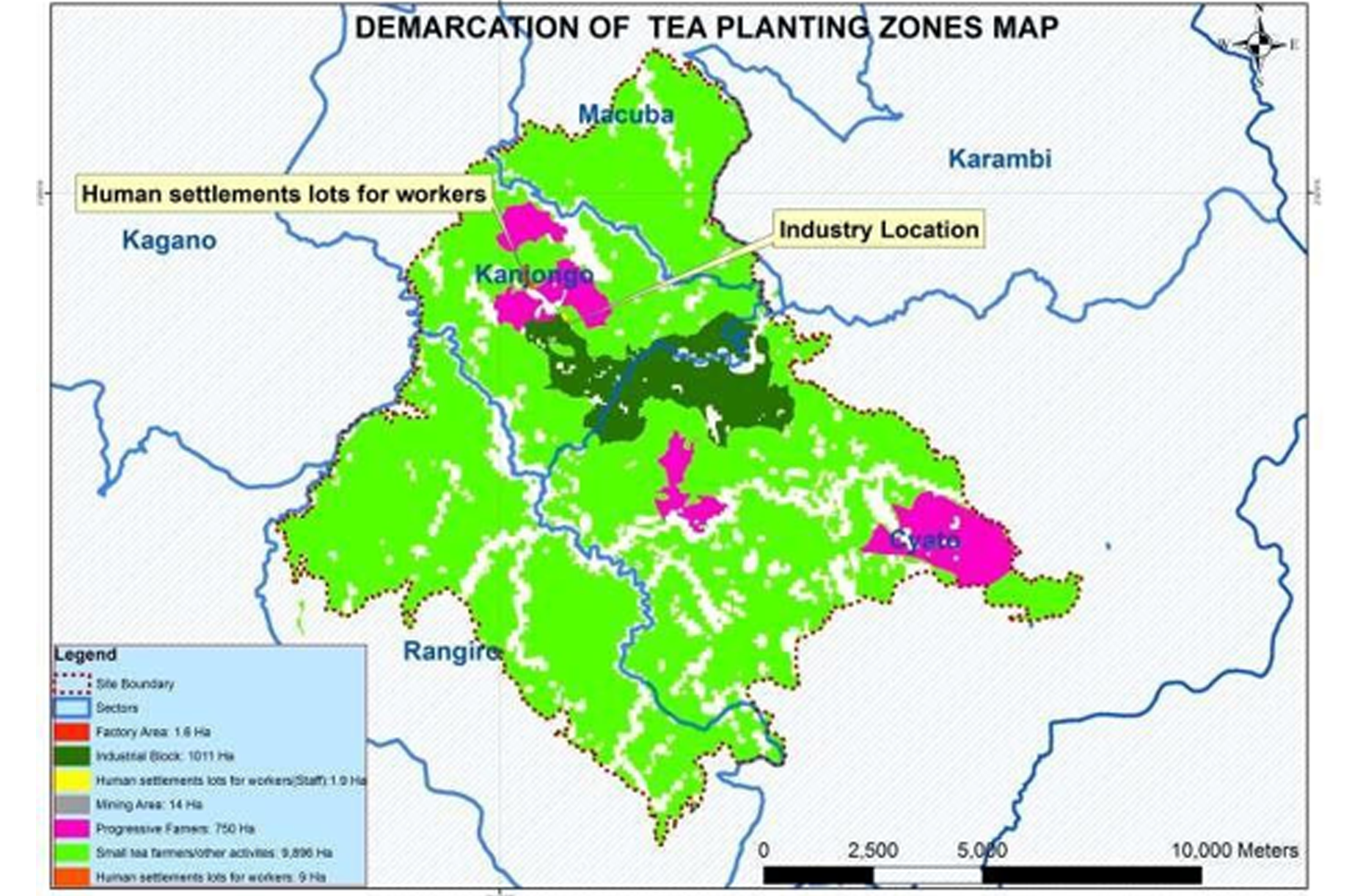 FEASIBILITY STUDY FOR TEA EXPANSION AT CYATO SITE